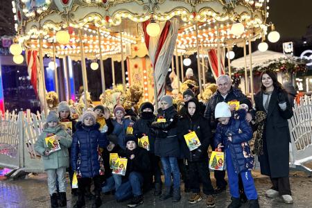 Рождество, которое остаётся в сердце: дети Донбасса в Москве