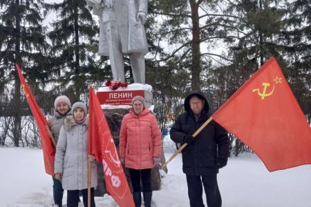 Коммунисты Самарской области почтили память Владимира Ильича Ленина