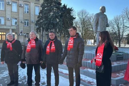 Херсонская область чтит память Владимира Ильича Ленина