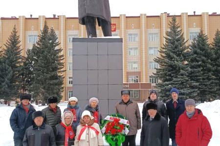 В Алтайском крае прошли памятные акции, посвященные В.И. Ленину