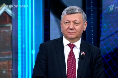 Дмитрий Новиков на Первом канале об оценке Г.А. Зюгановым притязаний Дональда Трампа и надуманных упреках в адрес СССР