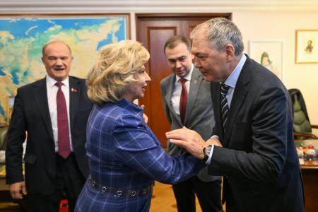 Вместе идем к Победе! Т.Н. Москалькова приняла участие в заседании фракции КПРФ в Госдуме