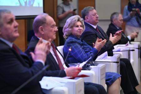 Вместе идем к Победе! Т.Н. Москалькова приняла участие в заседании фракции КПРФ в Госдуме