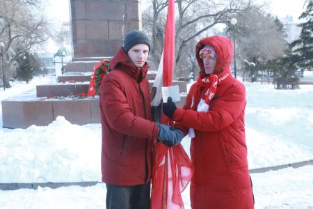 Омичи почтили память В.И. Ленина