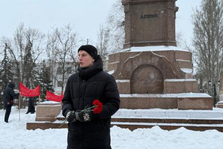 В Самаре почтили память Владимира Ленина