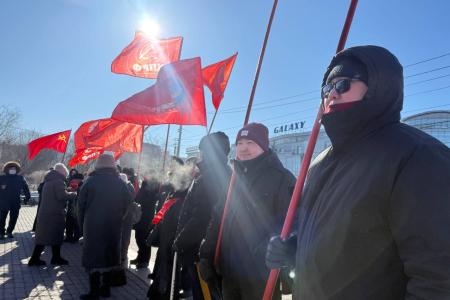 Коммунисты Бурятии отметили 108-ю годовщину «Несокрушимой и легендарной Красной Армии!»