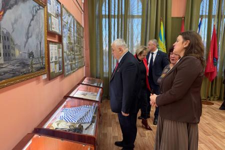 Казбек Тайсаев с рабочим визитом в Республике Хакасия