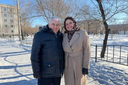 Казбек Тайсаев с рабочим визитом в Республике Хакасия