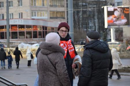 Агитрейды КПРФ в районах Санкт-Петербурга