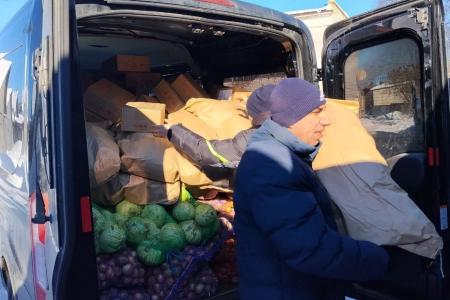 Жители брянского приграничья вновь получили гуманитарную помощь от КПРФ