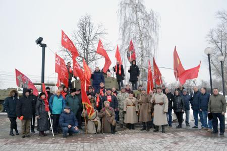 Воронежская область: автопробег в честь 108-й годовщины создания Красной Армии