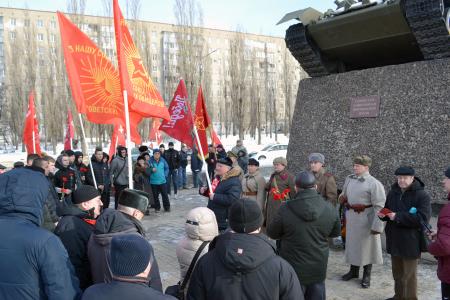 Воронежская область: автопробег в честь 108-й годовщины создания Красной Армии