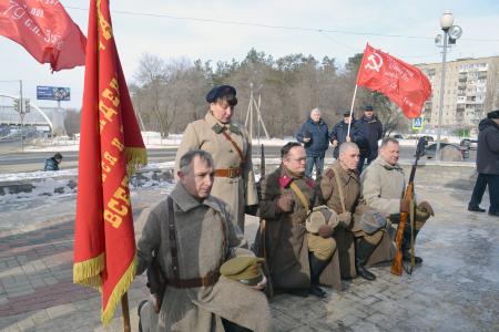 Воронежская область: автопробег в честь 108-й годовщины создания Красной Армии