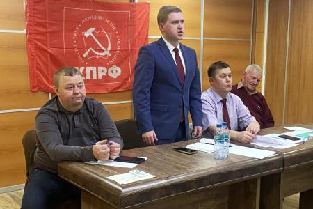 Первый секретарь Челябинского обкома КПРФ Денис Курочкин провёл серию встреч с партактивом на юге области