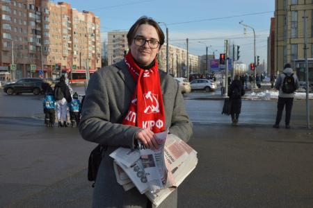 Агитрейды КПРФ в районах Санкт-Петербурга