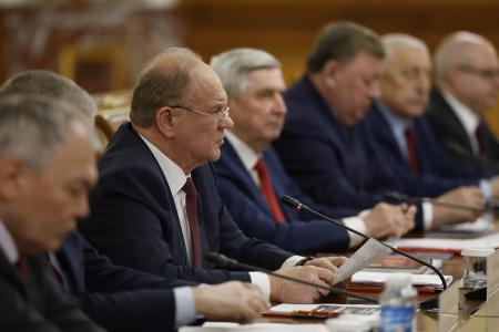 Состоялась встреча фракции КПРФ с Михаилом Мишустиным