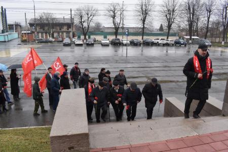 В Северной Осетии отметили 108-ю годовщину создания Красной Армии и Военно-Морского Флота