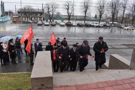 В Северной Осетии отметили 108-ю годовщину создания Красной Армии и Военно-Морского Флота
