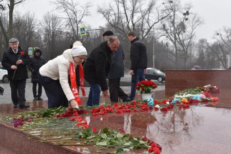 В Северной Осетии отметили 108-ю годовщину создания Красной Армии и Военно-Морского Флота