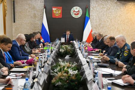 Казбек Тайсаев завершил работу в Республике Хакасия