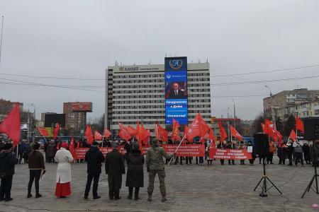 108-я годовщина создания Красной Армии и Военно-морского флота в Ростове-на-Дону