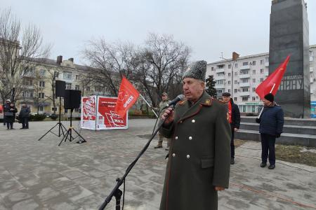 108-я годовщина создания Красной Армии и Военно-морского флота в Ростове-на-Дону