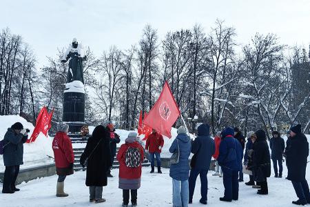 Коммунисты города Иваново почтили память Михаила Фрунзе