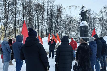 Коммунисты города Иваново почтили память Михаила Фрунзе