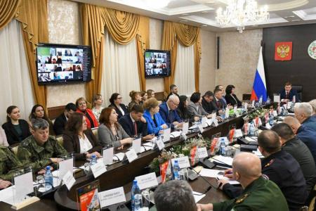 Казбек Тайсаев с рабочим визитом в Республике Хакасия