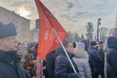 Рязанские коммунисты приняли участие в торжественных мероприятиях к 23 февраля