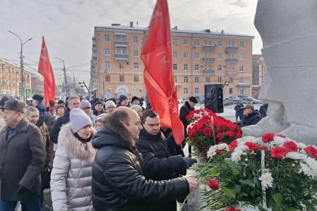 Рязанские коммунисты приняли участие в торжественных мероприятиях к 23 февраля