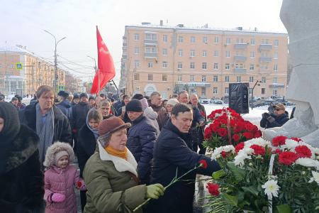 Рязанские коммунисты приняли участие в торжественных мероприятиях к 23 февраля