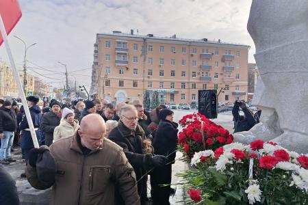 Рязанские коммунисты приняли участие в торжественных мероприятиях к 23 февраля