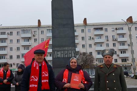 108-я годовщина создания Красной Армии и Военно-морского флота в Ростове-на-Дону