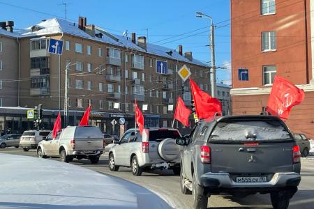 Карелия. В республиканской столице коммунисты провели торжественные мероприятия в честь Дня Советской армии и Военно-морского флота