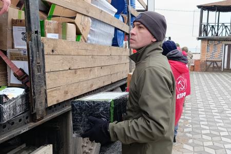 Гуманитарный десант из Ульяновска: 20 тонн помощи доставлены на передовую