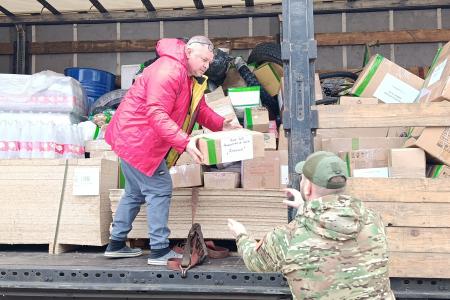 Гуманитарный десант из Ульяновска: 20 тонн помощи доставлены на передовую