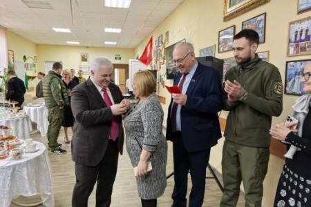 Делегация КПРФ во главе с Казбеком Тайсаевым прибыла в Донецк