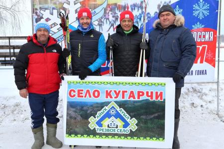 Александр Ющенко и Юнир Кутлугужин открыли соревнования «Лыжня России» и новую хоккейную площадку в Республике Башкортостан