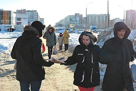 Санкт-Петербург: в Колпинском районе состоялся масштабный агитрейд КПРФ