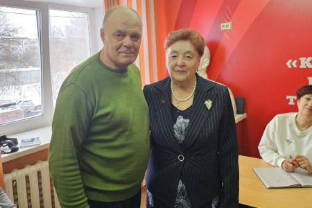 Лидер Тюменских коммунистов Тамара Казанцева приняла участие в работе круглого стола Тобольского горкома КПРФ, посвящённого Дню науки