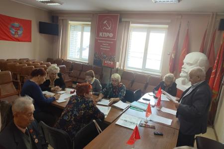 «Дети войны» Забайкалья утвердили план работы на первое полугодие