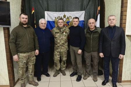 Делегация КПРФ во главе с Казбеком Тайсаевым посетили Луганск