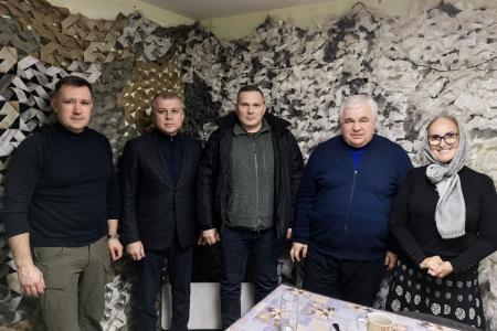 Делегация КПРФ во главе с Казбеком Тайсаевым посетили Луганск