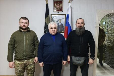 Делегация КПРФ во главе с Казбеком Тайсаевым посетили Луганск
