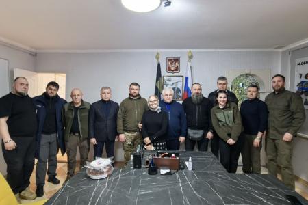 Делегация КПРФ во главе с Казбеком Тайсаевым посетили Луганск