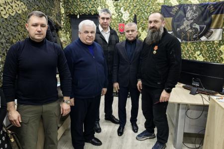 Делегация КПРФ во главе с Казбеком Тайсаевым посетили Луганск