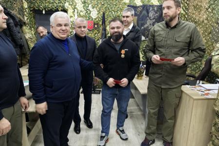 Делегация КПРФ во главе с Казбеком Тайсаевым посетили Луганск
