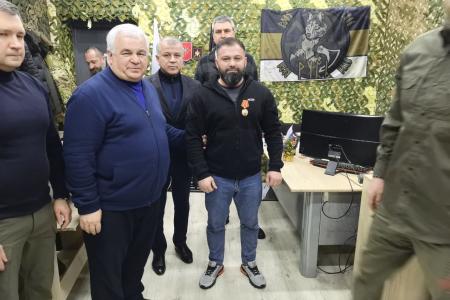 Делегация КПРФ во главе с Казбеком Тайсаевым посетили Луганск