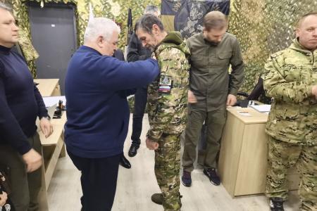 Делегация КПРФ во главе с Казбеком Тайсаевым посетили Луганск